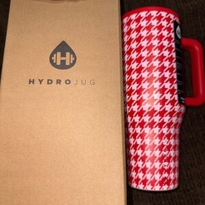 HydroJug 40 oz  Houndstooth traveler